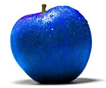 Blue apple